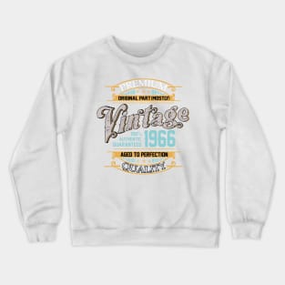 Premium Quality original part (mostly) vintage 1966 Crewneck Sweatshirt